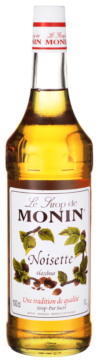 Monin Лесной орех сироп, 1 л0120710 Monin Лесной орех сироп, 1 л0120710Хотя лесные орехи употребляли еще в древние времена, богатый аромат и вкус лесного ореха чрезвычайно популярны и в настоящее время. Лесные орехи традиционно могут быть собраны двумя способами – либо ждать пока орехи упадут с дерева сами или встряхивать дерево лесного ореха. Тем не менее, с сиропом Monin Лесной орех вам не придется встряхивать бутылку, чтобы получить самый свежий вкус лесного ореха и улучшить напитки!Сиропы Monin выпускает одноименная французская марка, которая известна как лидирующий производитель алкогольных и безалкогольных сиропов в мире. В 1912 году во французском городке Бурже девятнадцатилетний предприниматель Джордж Монин основал собственную компанию, которая специализировалась на производстве вин, ликеров и сиропов. Место для завода было выбрано не случайно: город Бурже находился в непосредственной близости от крупных сельскохозяйственных районов - главных поставщиков свежих ягод и фруктов.Производство сиропов стало ключевым направлением деятельности компании Monin только в 1945 году, когда пост главы предприятия занял потомок основателя - Пол Монин. Именно под его руководством ассортимент марки пополнился разнообразными сиропами из натуральных ингредиентов, которые молниеносно заслужили блестящую репутацию в кругу поклонников кофейных напитков и коктейлей. По сей день высокое качество остается базовым принципом деятельности французской марки. Сиропы Монин создаются исключительно из натуральных ингредиентов по уникальным технологиям, позволяющим сохранять в готовом продукте все полезные свойства природного сырья.Эксперты всего мира сходятся во мнении, что сиропы Monin - это законодатели мод в миксологии. Ассортимент французской марки на сегодняшний день является самым широким и насчитывает полторы сотни уникальных вкусовых решений. В каталоге компании можно найти как классические вкусы для кофейных напитков (шоколадный, ванильный, ореховый и другие сиропы), так и весьма экзотические варианты (сиропы со вкусом кокоса, зеленой мяты, тирамису, блю курасао, аниса, грейпфрута, пина колады и так далее). Отметим, что все сиропы обладают мягкими, деликатными вкусовыми и ароматическими характеристиками, что говорит о натуральном составе продуктов.Вкус: свежий вкус лесных орехов с тонким прикосновением миндаля и ванили.Применение: кофе, молочные коктейли, десертные напитки, какао.