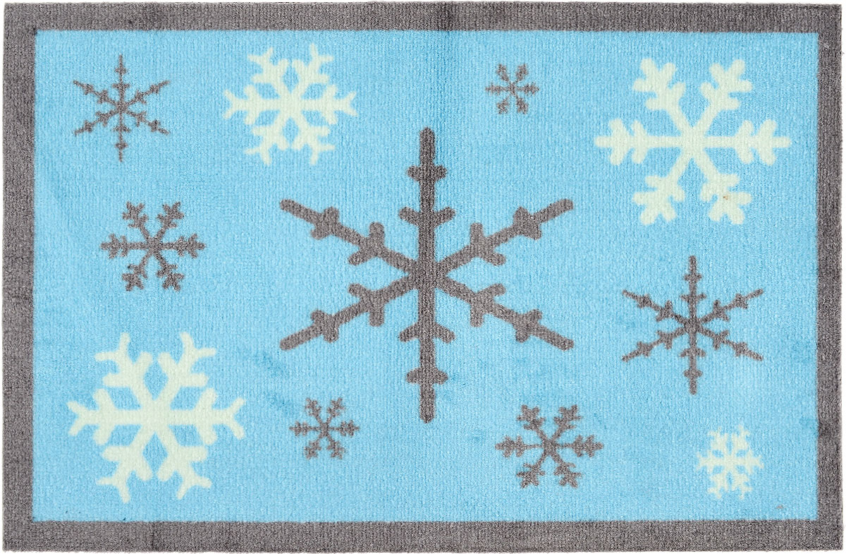 Коврик придверный Gardman Snowflake, 50 см х 75 смS03301004 Коврик придверный Gardman Snowflake, 50 см х 75 смS03301004Придверный коврик Gardman Snowflake, изготовленный из нейлона на основе ПВХ, оформлен ярким изображением снежинок. Он прост в обслуживании, прочный и устойчивый к различным погодным условиям. Коврик Gardman Snowflake дополнит интерьер прихожей и надежно защитит помещение от уличной пыли и грязи.