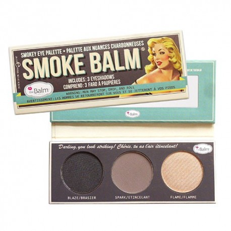theBalm Палетка теней Smoke Balm #1,10,2 гр803161 theBalm Палетка теней Smoke Balm #1,10,2 гр803161The Balm Smoke Balm 1 палетка теней - для создания макияжа в технике smokey eyes. Три оттенка для подобраны идеально для достижения быстрого результата в 5 минут! Универсальный косметический набор и цветовая гамма превратит ваш утренний макияж в простую задачу. Продукция TheBalm не содержит парабенов и производится без тестирования на животных. Палитра теней Smoke Balm от TheBalm: - Палитра с 3 оттенками. - Насыщенная окраска, мягкая атласная консистенция. - Можно наносить сухими или влажными. - Картонный футляр с зеркалом.