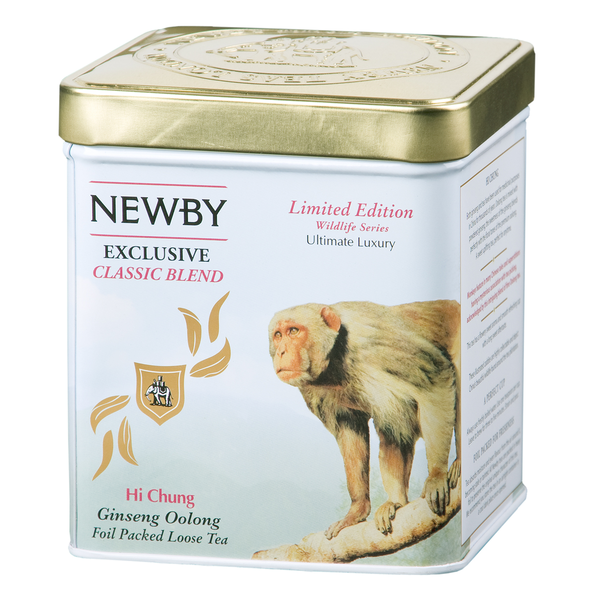 Newby Hi Chung зеленый листовой чай, 125 г0120710 Newby Hi Chung зеленый листовой чай, 125 г0120710Высококачественный улонг Newby Hi Chung с добавлением пудры из корня женьшеня. Чай сладковатый на вкус, обладает исключительными полезными свойствами.