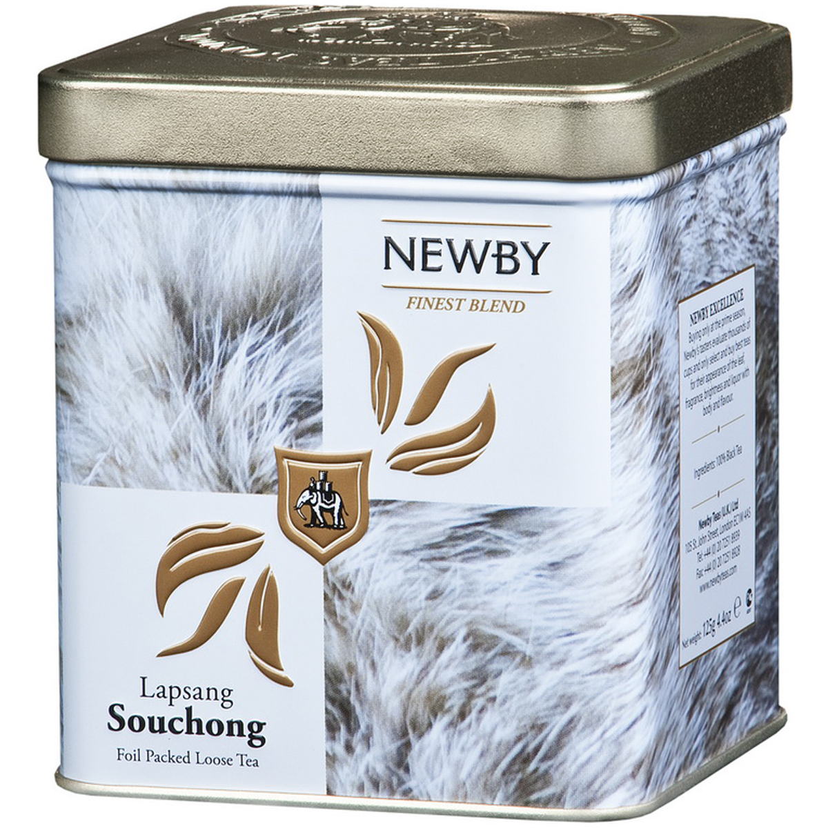 Newby Lapsang Souchong Safari черный листовой чай с ароматом дыма, 125 г132070 Newby Lapsang Souchong Safari черный листовой чай с ароматом дыма, 125 г132070Знаменитый черный копченый чай Newby Lapsang Souchong Safari из региона Уи китайской провинции Фуцзянь. Окуренные в дыму горящих сосновых поленьев чайные листья впитали в себя аромат и привкус древесного дыма. Незабываемый настой с ароматом дыма оставляет сладкое послевкусие карамели и имбиря.