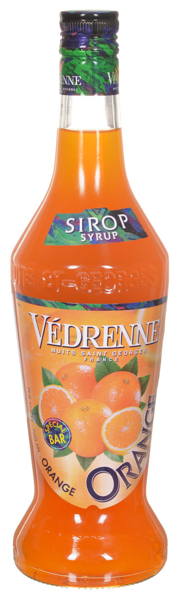 Vedrenne Апельсин сироп, 0,7 лSVDROS-070B01 Vedrenne Апельсин сироп, 0,7 лSVDROS-070B01Сироп Апельсин - это очень популярная среди гурманов добавка, которая придаст вашему любимому лакомству жизнерадостные оттенки оранжевого фрукта. Апельсиновый сироп станет идеальным дополнением к лимонаду, коктейлям, кофе, мороженому, компоту, холодному чаю, а также сделает любую выпечку ароматной и приятной на вкус. Сироп Апельсин позволит вам насладиться букетом солнечного фрукта в любое время. Для его изготовления используются только отборные ингредиенты: апельсиновый сок, сахар и чистейшая вода, которые подвергаются бережной обработке, в результате чего получается нежный сироп. Сироп Апельсин позволит вам насладиться букетом солнечного фрукта в любое время. Для его изготовления используются только отборные ингредиенты: апельсиновый сок, сахар и чистейшая вода, которые подвергаются бережной обработке, в результате чего получается нежный сироп. Сиропы изготавливаются на основе натурального растительного сырья, фруктовых и ягодных соков прямого ...