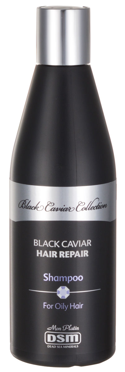 Mon Platin Восстанавливающий шампунь DSM Black Caviar Collection для жирных волос с экстрактом черной икры 400млВС210 Mon Platin Восстанавливающий шампунь DSM Black Caviar Collection для жирных волос с экстрактом черной икры 400млВС210Шампунь для жирных волос обогащен экстрактами черной икры и активными антиоксидантами (экстракт граната и апельсина), необходимыми для защиты волос. Уровень рН - 5,5. Содержит питательные элементы для ухода за кожей головы: экстракты гамамелиса, крапивы, алоэ-веры, ромашки и витамин B5. После применения шампуня волосы остаются нежными и чистыми, готовыми к нанесению кондиционера или маски для волос.