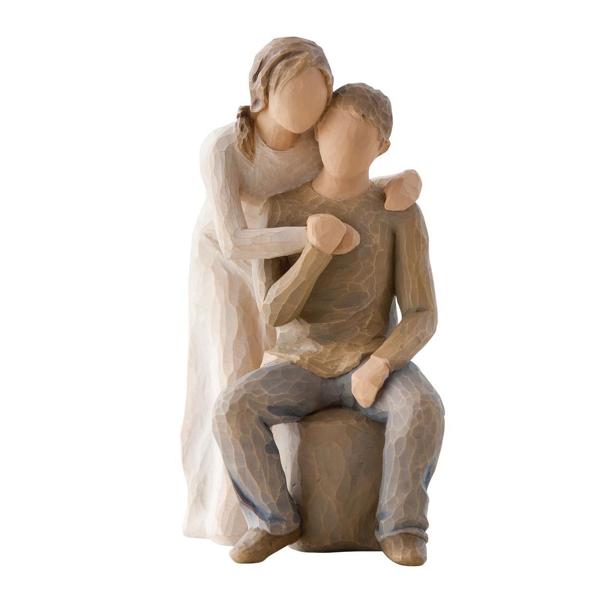 Фигурка Willow Tree Вы и я, 17 см26439 Фигурка Willow Tree Вы и я, 17 см26439Эти прекрасные статуэтки созданы канадским скульптором Сьюзан Лорди. Каждая фигурка – это настоящее произведение искусства, образная скульптура в миниатюре, изображающая эмоции и чувства, которые помогают нам чувствовать себя ближе к другим, верить в мечту, выражать любовь. Каждая фигурка помещена в красивую упаковку. Купить такой оригинальный подарок, значит не только украсить интерьер помещения или жилой комнаты, но выразить свое глубокое отношение к любимому человеку. Этот прекрасный сувенир будет лучшим подарком на день ангела, именины, день рождения, юбилей. Материал: Искусственный камень (49% карбонат кальция мелкозернистой разновидности, 51% искусственный камень)