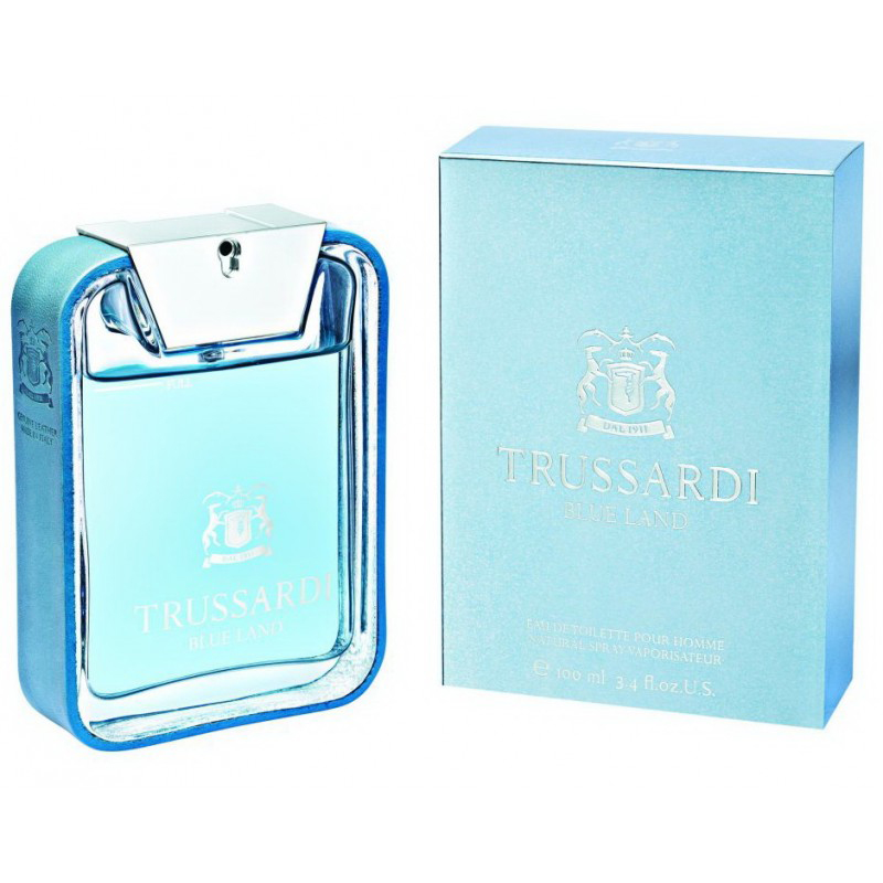 TRUSSARDI BLUE LAND MEN туалетная вода 30МЛ002722 TRUSSARDI BLUE LAND MEN туалетная вода 30МЛ002722Водяные, древесные. Имбирь, лаванда, ноты моря, ветивер, замша, кашемировое дерево, : апельсин, дубовый мох, яблоко
