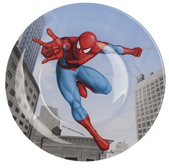 Тарелка десертная Luminarc Spiderman Street Fights, диаметр 20 смH4355 Тарелка десертная Luminarc Spiderman Street Fights, диаметр 20 смH4355Десертная тарелка Luminarc Spiderman Street Fights, изготовленная из ударопрочного стекла, декорирована изображением героя мультфильма Человек-паук. Такая тарелка прекрасно подходит как для торжественных случаев, так и для повседневного использования. Тарелка Luminarc Spiderman Street Fights идеальна для подачи десертов, пирожных, тортов и многого другого. Она прекрасно оформит стол и станет отличным дополнением к вашей коллекции кухонной посуды. Диаметр тарелки (по верхнему краю): 20 см. Высота стенки: 1,7 см.