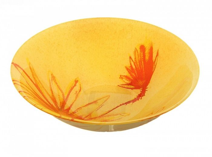 Салатник Luminarc Sunrise, диаметр 16,5 см115510 Салатник Luminarc Sunrise, диаметр 16,5 см115510Салатник Luminarc Sunrise, выполненный из ударопрочного стекла, декорирован изображением цветов. Изящный дизайн придется по вкусу и ценителям классики, и тем, кто предпочитает утонченность. Салатник Luminarc Sunrise идеально подойдет для сервировки стола и станет отличным подарком к любому празднику.Диаметр (по верхнему краю): 16,5 см.