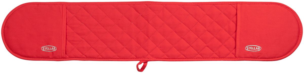 Прихватка Horwood Stellar, цвет: красная, 100 см х 18 смSTE05R Прихватка Horwood Stellar, цвет: красная, 100 см х 18 смSTE05RПрихватка Horwood Stellar изготовлена из натурального хлопка. Изделие оснащено двумя карманами для безопасного хвата и петелькой для удобного подвешивания на вашей кухне. Она станет прекрасным дополнением к набору ваших бытовых принадлежностей для кухни и надежно защитит кожу рук от ожогов во время готовки и выемки горячих блюд из духового шкафа. Порадуйте себя и близких классическим английским дизайном. Размер прихватки: 100 см х 18 см.