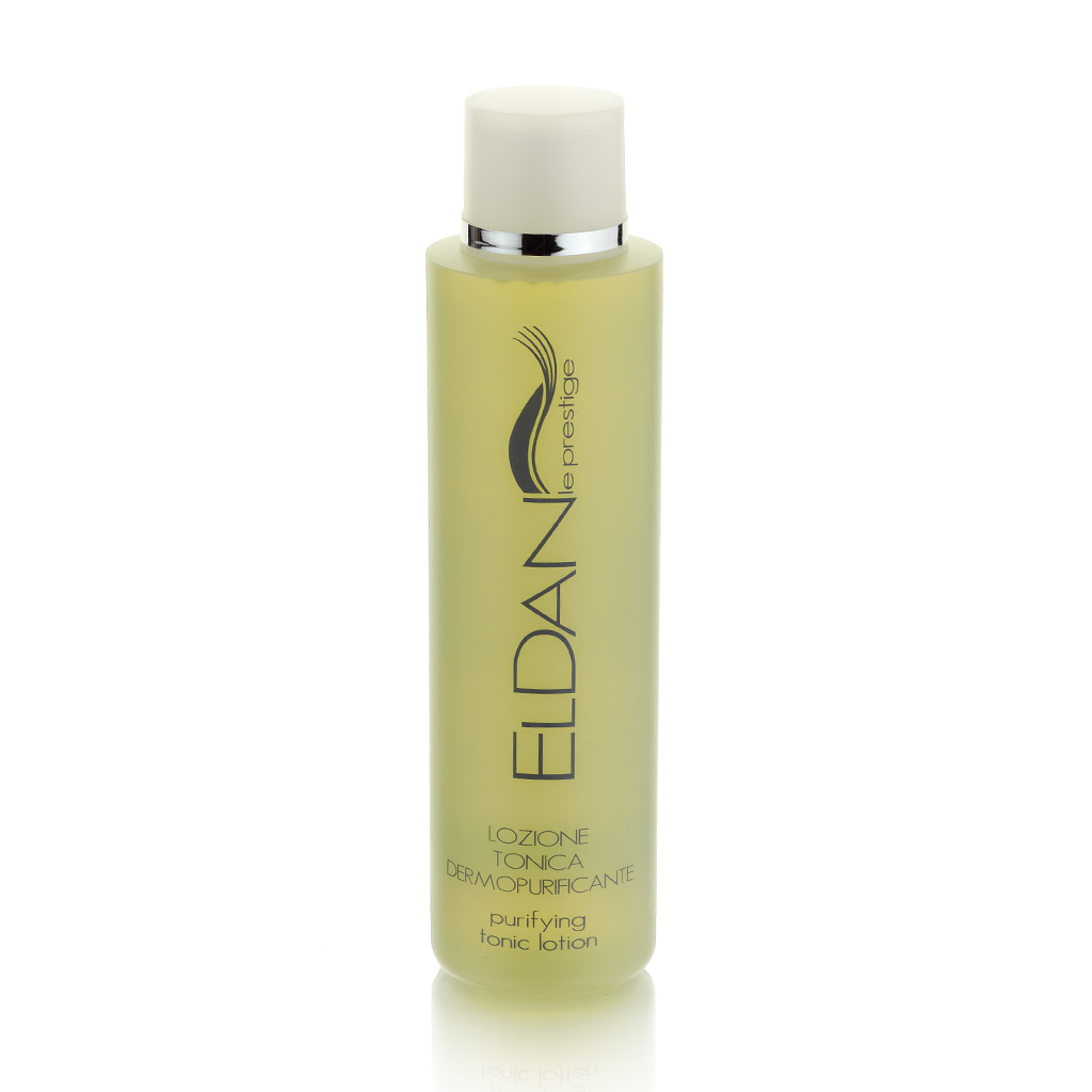 ELDAN cosmetics Вяжущий тоник-лосьон для лица Le Prestige, 250 млELD-07 ELDAN cosmetics Вяжущий тоник-лосьон для лица Le Prestige, 250 млELD-07Предназначен для тонизации жирной и проблемной кожи. Эффективно и глубоко очищает кожу, сужает поры, нормализует работу сальных желез. Успокаивает, освежает, снимает раздражение. Оказывает противовоспалительное, вяжущее и регенерирующее действие, восстанавливает барьерные функции эпидермиса. Нормализует естестенный уровень РН, готовит кожу к нанесению последующих средств ухода