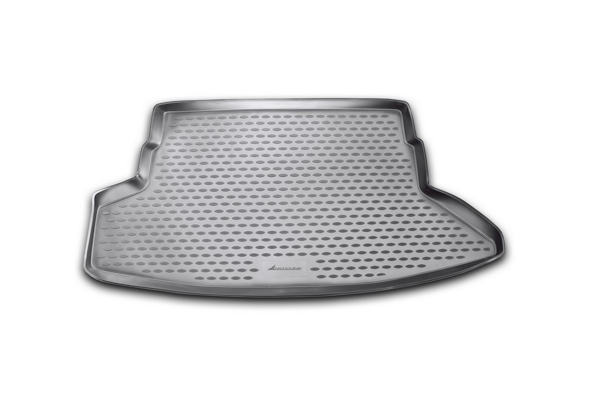 Коврик в багажник автомобиля Novline-Autofamily для Nissan Juke, 2wd 2010 - 2014, 4wd 2010 - 2014, 2014 -CARNIS10040 Коврик в багажник автомобиля Novline-Autofamily для Nissan Juke, 2wd 2010 - 2014, 4wd 2010 - 2014, 2014 -CARNIS10040Автомобильный коврик в багажник позволит вам без особых усилий содержать в чистоте багажный отсек вашего авто и при этом перевозить в нем абсолютно любые грузы. Такой автомобильный коврик гарантированно защитит багажник вашего автомобиля от грязи, мусора и пыли, которые постоянно скапливаются в этом отсеке. А кроме того, поддон не пропускает влагу. Все это надолго убережет важную часть кузова от износа. Мыть коврик для багажника из полиуретана можно любыми чистящими средствами или просто водой. При этом много времени уборка не отнимет, ведь полиуретан устойчив к загрязнениям. Если вам приходится перевозить в багажнике тяжелые грузы, за сохранность автоковрика можете не беспокоиться. Он сделан из прочного материала, который не деформируется при механических нагрузках и устойчив даже к экстремальным температурам. А кроме того, коврик для багажника надежно фиксируется и не сдвигается во время поездки - это дополнительная гарантия сохранности вашего багажа.