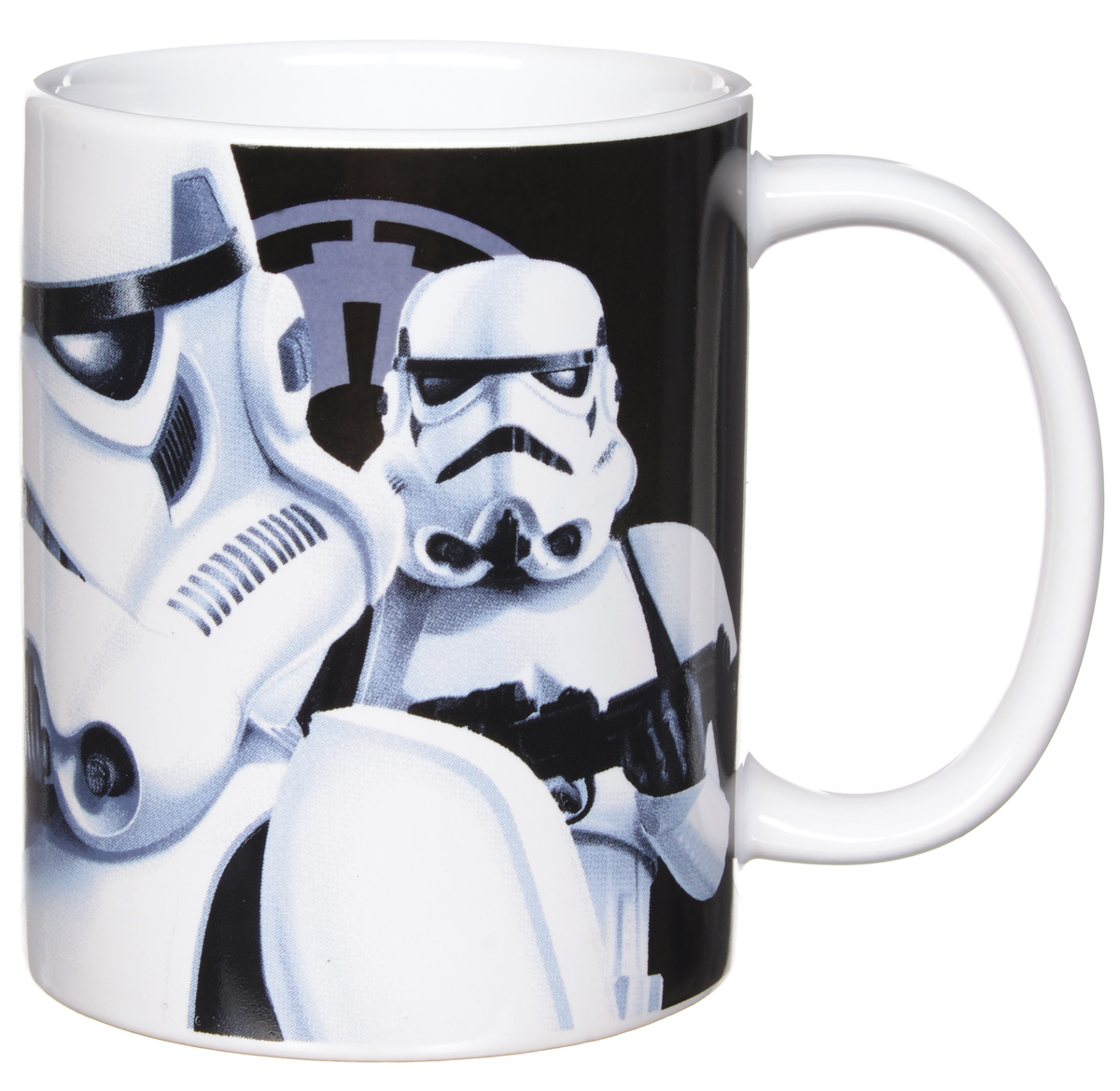 Star Wars Кружка детская Штурмовики 350 млSWC01-16 Star Wars Кружка детская Штурмовики 350 млSWC01-16Детская кружка Star Wars Штурмовики станет отличным подарком для любого фаната знаменитой саги. Она выполнена из керамики белого цвета и оформлена рисунком с изображением имперских штурмовиков. Большая ручка обеспечит удобство использования. Объем кружки: 350 мл. Подходит для использования в посудомоечной машине и СВЧ-печи.