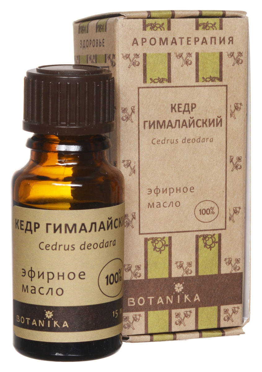 Botanika Эфирное масло Кедр гималайский, 15 мл4640001812163 Botanika Эфирное масло Кедр гималайский, 15 мл4640001812163Масло получают из древесины, коры и хвои кедра. Аромат кедра стойкий насыщенный смолянистый с теплыми горьковато-дымными нотами, мягким древесным оттенком. Эфирное масло гималайского кедра обогащает косметические средства. Косметическое действие: - обладает омолаживающим эффектом, разглаживая некрупные мимические морщинки, повышает тонус и упругость - позволяет жирной коже выглядеть чистой и здоровой, сокращая пористость кожи, нормализуя работу сальных желез - заживляет порезы, ранки, нарывы, трещины на коже, проявляя свои бактерицидные и обеззараживающие свойства - применяется в качестве вспомогательного натурального средства против дерматитов, экземы, фурункулеза - рекомендуется для проблемной кожи, борется с угревыми высыпаниями благодаря высоким антисептическим и вяжущим показателям - служит для предупреждения и снятия воспалительных реакций на чувствительной коже - сокращает целлюлитные отложения и способствует...