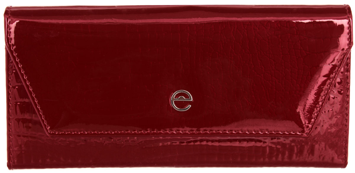 Кошелек женский Cheribags, цвет: красный. 02К-5241-16ICE 8508 Кошелек женский Cheribags, цвет: красный. 02К-5241-16ICE 8508Стильный женский кошелек Cheribags выполнен из натуральной лакированной кожи с тиснением под рептилию и оформлен металлической фурнитурой с символикой бренда. Внутренняя часть изделия выполнена из текстиля и натуральной кожи.Изделие закрывается клапаном на кнопку. Кошелек содержит два отделения для купюр, отделение для мелочи на застежке-молнии, четыре накладных кармана, один из которых с прозрачной вставкой из пластика, два кармашка для визиток или кредитных карт. Также кошелек оснащен отделением для монет, которое закрывается на рамочный замок и содержит две секции для мелочи. Снаружи, в тыльной стенке изделия, расположен врезной карман на молнии.Кошелек станет отличным подарком человеку, ценящему практичные и стильные вещи, а качество его исполнения представит такой подарок в самом выгодном свете.