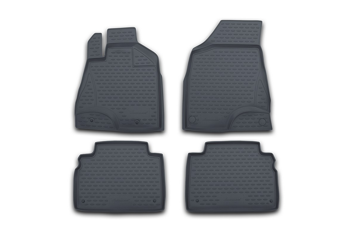Коврики в салон TOYOTA RAV4 long 01/2006->, 4 шт. (полиуретан, серые)NLC.48.18.211 Коврики в салон TOYOTA RAV4 long 01/2006->, 4 шт. (полиуретан, серые)NLC.48.18.211Коврики в салон не только улучшат внешний вид салона вашего автомобиля, но и надежно уберегут его от пыли, грязи и сырости, а значит, защитят кузов от коррозии. Полиуретановые коврики для автомобиля гладкие, приятные и не пропускают влагу. Автомобильные коврики в салон учитывают все особенности каждой модели и полностью повторяют контуры пола. Благодаря этому их не нужно будет подгибать или обрезать. И самое главное — они не будут мешать педалям. Полиуретановые автомобильные коврики для салона произведены из высококачественного материала, который держит форму и не пачкает обувь. К тому же, этот материал очень прочный (его, к примеру, не получится проткнуть каблуком). Некоторые автоковрики становятся источником неприятного запаха в автомобиле. С полиуретановыми ковриками Novline вы можете этого не бояться. Ковры для автомобилей надежно крепятся на полу и не скользят, что очень важно во время движения, особенно для водителя. Автоковры из полиуретана надежно удерживают грязь и влагу, при...
