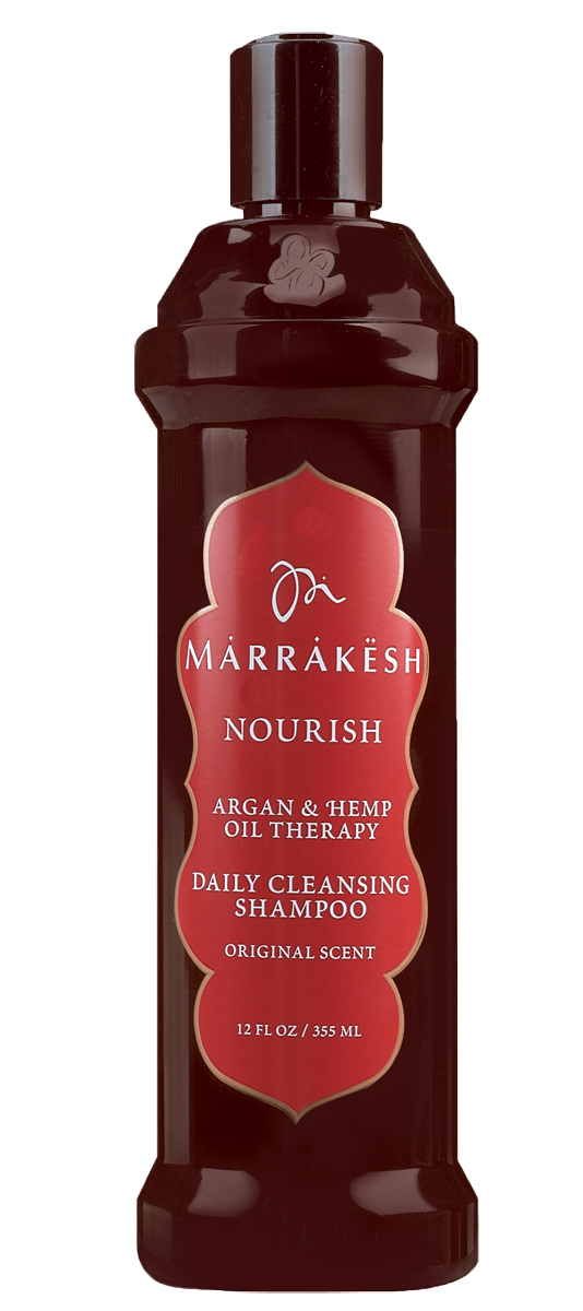 Marrakesh Шампунь увлажняющий Original, 355 млMKS1275 Marrakesh Шампунь увлажняющий Original, 355 млMKS1275Интенсивно питает и увлажняет поврежденные волосы по всей длине, не утяжеляя их - Масла Арганы и Конопли значительно улучшают качество и текстуру волос - Протеины пшеницы укрепляют кутикулу и препятствуют повреждениям - Очищающая формула, не содержащая сульфатов бережно очищает волосы не вымывая цвет - Натуральные экстракты трав увлажняют волосы и делают их более послушными