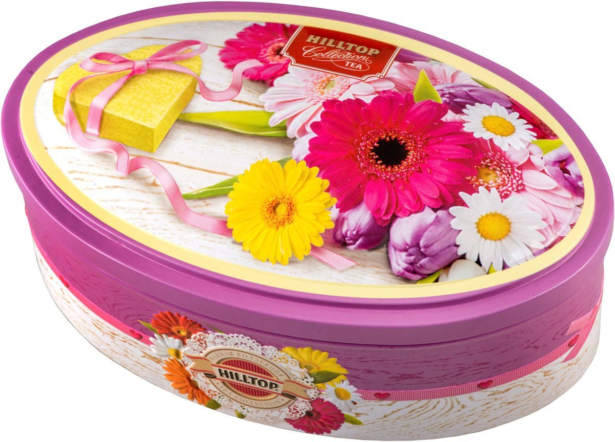 Hilltop Летние цветы. Волшебная луна черный листовой чай, 100 г4607099306288 Hilltop Летние цветы. Волшебная луна черный листовой чай, 100 г4607099306288Hilltop Летние цветы. Волшебная луна - восхитительная смесь крупнолистового черного цейлонского и зеленого китайского чая с лепестками подсолнечника, розы, плодами шиповника, а также кусочками папайи.