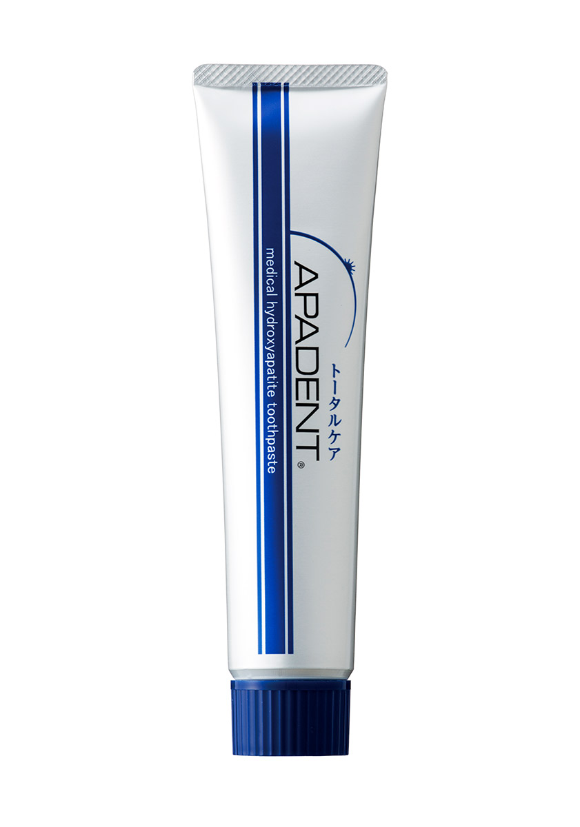 Apadent Реминерализующая зубная паста, 120 г00-00000223 Apadent Реминерализующая зубная паста, 120 г00-00000223Первая в мире зубная паста APADENT с наночастицами медицинского гидроксиапатита (nano-mHAP) - эффективное профилактическое средство, восстанавливает минеральный баланс зубных тканей и зубной эмали, предотвращает и борется с кариесом, обеспечивает эффективную гигиену и защиту полости рта. - премиальная противокариесная зубная паста с наночастицами, произведена в Японии - основное действующее вещество - nano-mHAP - восстанавливает зубную эмаль - эффективно удаляет зубной налет - одобрена Минздравом Японии как противокариесное средство - предотвращает кариес на 46% APADENT - зубная паста для всей семьи, рекомендована взрослым и детям, а также мамам и людям, носящим брекеты.