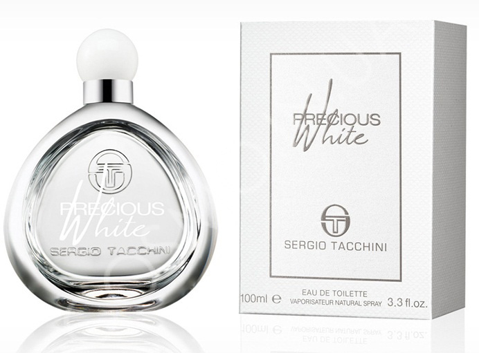 Sergio Tacchini Precious White Woman Туалетная вода, 100 мл13797 Sergio Tacchini Precious White Woman Туалетная вода, 100 мл13797Древесные, цветочные. Водяные ноты, магнолия, роза, махагони, мускус, сандаловое дерево, арбуз, груша, персик