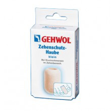 Gehwol Zehenschutz-Haube - Колпачок для пальцев защитный малый 2 шт1*27510 Gehwol Zehenschutz-Haube - Колпачок для пальцев защитный малый 2 шт1*27510Колпачок для пальцев защитный Геволь малый (Gehwol Zehenschutz-Haube) изготовлен из мягкого пенообразного материала, плотно прилегает к коже. Эффективно защищает от надавливания мозоли, натертостей и костных наростов. Рекомендуется использовать для защиты от давления на кончик пальца при вросшем ногте. Медицинский продукт. Назначение: защищает от воздействия мозолей, натертостей и костных наростов. Количество: 2 шт
