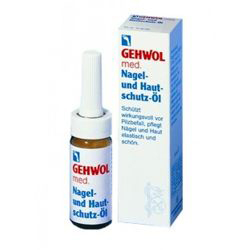 Gehwol Med Protective Nail and Skin Oil - Масло для защиты ногтей и кожи 50 мл72523WD Gehwol Med Protective Nail and Skin Oil - Масло для защиты ногтей и кожи 50 мл72523WDМасло для защиты ногтей и кожи Геволь мед (Gehwol med Protective Nail and Skin Oil) cодержит такие высококачественные продукты для ухода за ногтями и кожей, какими являются зародыши пшеницы, пантенол и бисаболол.Надежное по своему действию активное вещество клотримазол предотвращает возникновение грибковых инфекций. Хрупкие, ломкие ногти становятся эластичными и красивыми, приобретают естественный здоровый блеск.Проверено по дерматологическим показателям.Назначение: предназначено для эффективной защиты от грибковых заболеваний, осуществляет уход за кожей и ногтями, поддерживая их в здоровом и эластичном состоянии.