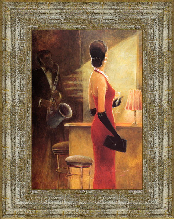 Джазовый коктейль (Dominguez )17x22 D3313-414095 Джазовый коктейль (Dominguez )17x22 D3313-414095Художественная репродукция картины Dominguez Cocktail Jazz. Размер постера: 17 см х 22 см. Артикул:17x22 D3313-414095.