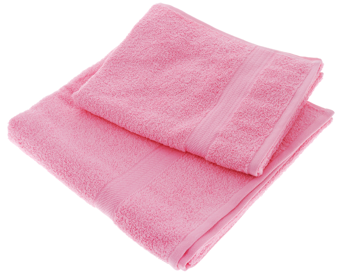Набор махровых полотенец Aisha Home Textile, цвет: розовый, 2 шт. УзТ-НПМ-102УзТ-НПМ-102-04 Набор махровых полотенец Aisha Home Textile, цвет: розовый, 2 шт. УзТ-НПМ-102УзТ-НПМ-102-04Набор Aisha Home Textile состоит из двух махровых полотенец разного размера. В состав входит только натуральное волокно - 100% хлопок. Лаконичные бордюры подойдут для любого интерьера ванной комнаты. Полотенца прекрасно впитывают влагу и быстро сохнут. При соблюдении рекомендаций по уходу не линяют и не теряют форму даже после многократных стирок. Комплектация: 2 шт.