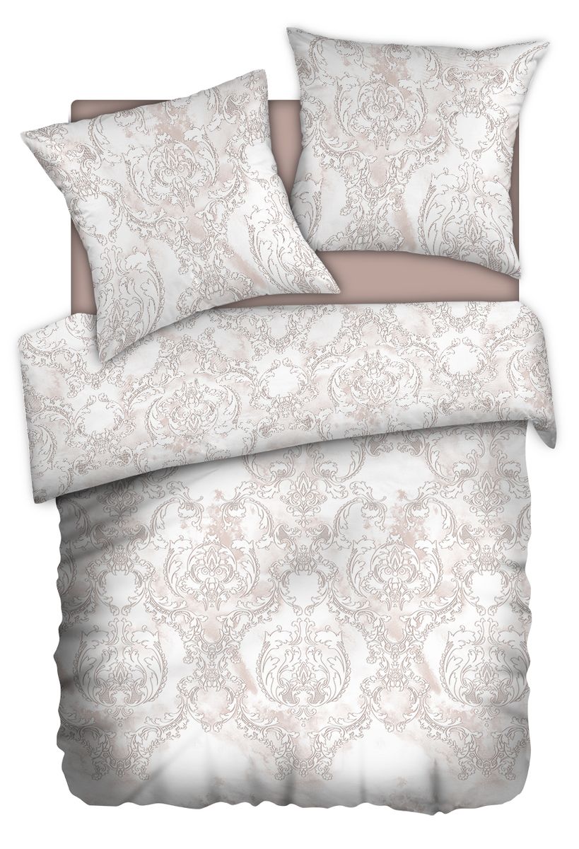 Комплект белья Carte Blanshe Vintage beige, 1,5 спальное, наволочки 70x70, цвет: коричневый. 333459333459 Комплект белья Carte Blanshe Vintage beige, 1,5 спальное, наволочки 70x70, цвет: коричневый. 333459333459Коллекция эксклюзивного постельного белья, созданная итальянскими дизайнерами прекрасного старинного городка Италии — Riva del Gard. Постельное белье выполнено из великолепной ткани премиум — класса «Percale Soft Touch». Эта ткань произведена из 100% натурального хлопка имеет специальную обработку «Wise Silk», которая придает дополнительную гладкость и шелковистость ткани. Благодаря специальной обработке ткань более приятная на ощупь, практически не мнется.