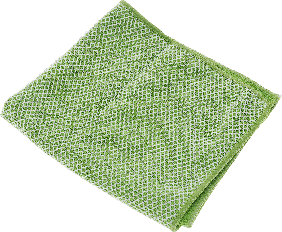 Салфетка для мытья и полировки автомобиля Sapfire Netting Cloth, цвет: зеленый, 35 х 35 смSFM-3002_зелёный Салфетка для мытья и полировки автомобиля Sapfire Netting Cloth, цвет: зеленый, 35 х 35 смSFM-3002_зелёныйСалфетка Sapfire Netting Cloth выполнена из высококачественного полиэстера и полиамида. С одной стороны салфетка покрыта сеткой. Благодаря своей сетчатой структуре она эффективно удаляет с твердых поверхностей грязь, следы засохших насекомых. Микрофибровое полотно удаляет грязь с поверхности намного эффективнее, быстрее и значительно более бережно в сравнении с обычной тканью, что существенно снижает время на проведение уборки, поскольку отсутствует необходимость протирать одно и то же место дважды. Использовать салфетку можно для чистки как наружных, так и внутренних поверхностей автомобиля. Используя подобную мягкую ткань, можно проникнуть даже в самые труднодоступные места и эффективно очистить от пыли и бактерий все поверхности. Микрофибра устойчива к истиранию, ее можно быстро вернуть к первоначальному виду с помощью машинной стирки при малом количестве моющих средств. Приобретая микрофибровые изделия для чистки ...