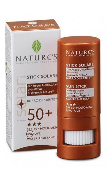Защитный стик Natures, SPF 50+, 8 мл60041648 Защитный стик Natures, SPF 50+, 8 мл60041648Защитный стик-крем предназначен для губ и чувствительных зон, SPF 50+ рекомендуется для использования в самых чувствительных зонах таких, как губы, нос, контур глаз, кожи с веснушками, капиллярной сеткой и пигментными пятнами. Идеален зимой и летом, обеспечивает высокий уровень защиты даже при сильных солнечных воздействиях. При применении не оставляет белых следов, кожа остается полностью защищенной. Характеристики: Объем: 8 мл. Производитель: Италия. Артикул: 60041632. Товар сертифицирован.