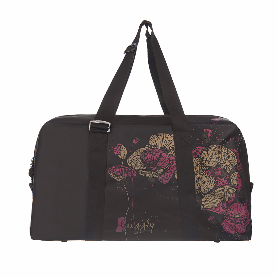 Сумка дорожная Grizzly, цвет: коричневый, 30 л22-0570 S Сумка дорожная Grizzly, цвет: коричневый, 30 л22-0570 SСумка дорожная Grizzly, имеет одно отделение. Передний карман на молнии, внутренний карман на молнии. Укрепленное дно с защитными пластиковыми ножками, регулируемые ручки.