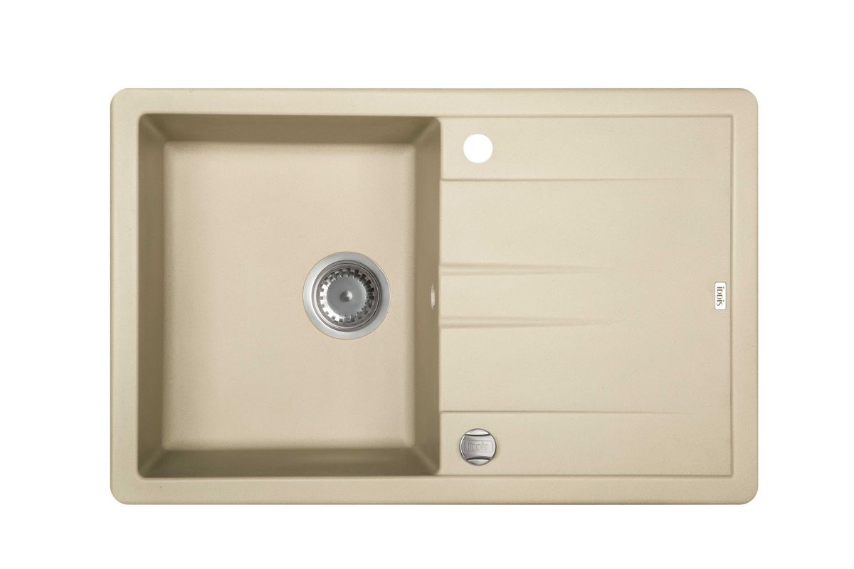 Мойка Iddis Vane G, granucryl, сафари, 78 х 50 см. V14S781i87V14S781i87 Мойка Iddis Vane G, granucryl, сафари, 78 х 50 см. V14S781i87V14S781i87Мойки для кухни IDDIS производятся из особого материала Granucryl: 80% натуральной гранитной крошки производства Германии 20% акриловой смолы Благодаря этому он имеет высокую устойчивость к физическим и механическим воздействиям, стойкость к воздействию средств бытовой химии и перепадам температур во время эксплуатации – свойства, необходимые для комфортного и надежного использования мойки на современной кухне. Термостойкость. Granucryl выдерживает температуру до 280?С, что позволяет хозяйкам ставить на мойку даже раскаленную посуду во время приготовления пищи. Стойкость цвета. Однородность материала Granucryl и высокотемпературная пигментация гранитной крошки обеспечивает первозданную яркость цвета мойки в течение всего периода эксплуатации. Пигментация происходит во вращающихся печах при температуре до 600 градусов. Каждая частица гранита химически связывается с пигментом, получая свой неповторимый цвет. При этом цвет никогда не выцветает и не может...