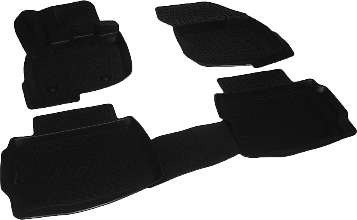 Коврики в салон автомобиля L.Locker, для Ford Mondeo V sd (14-)0202060401 Коврики в салон автомобиля L.Locker, для Ford Mondeo V sd (14-)0202060401Коврики L.Locker производятся индивидуально для каждой модели автомобиля из современного и экологически чистого материала. Изделия точно повторяют геометрию пола автомобиля, имеют высокий борт, обладают повышенной износоустойчивостью, антискользящими свойствами, лишены резкого запаха и сохраняют свои потребительские свойства в широком диапазоне температур (от -50°С до +80°С). Рисунок ковриков специально спроектирован для уменьшения скольжения ног водителя и имеет достаточную глубину, препятствующую свободному перемещению жидкости и грязи на поверхности. Одновременно с этим рисунок не создает дискомфорта при вождении автомобиля. Водительский ковер с предустановленными креплениями фиксируется на штатные места в полу салона автомобиля. Новая технология системы креплений герметична, не дает влаге и грязи проникать внутрь через крепеж на обшивку пола.