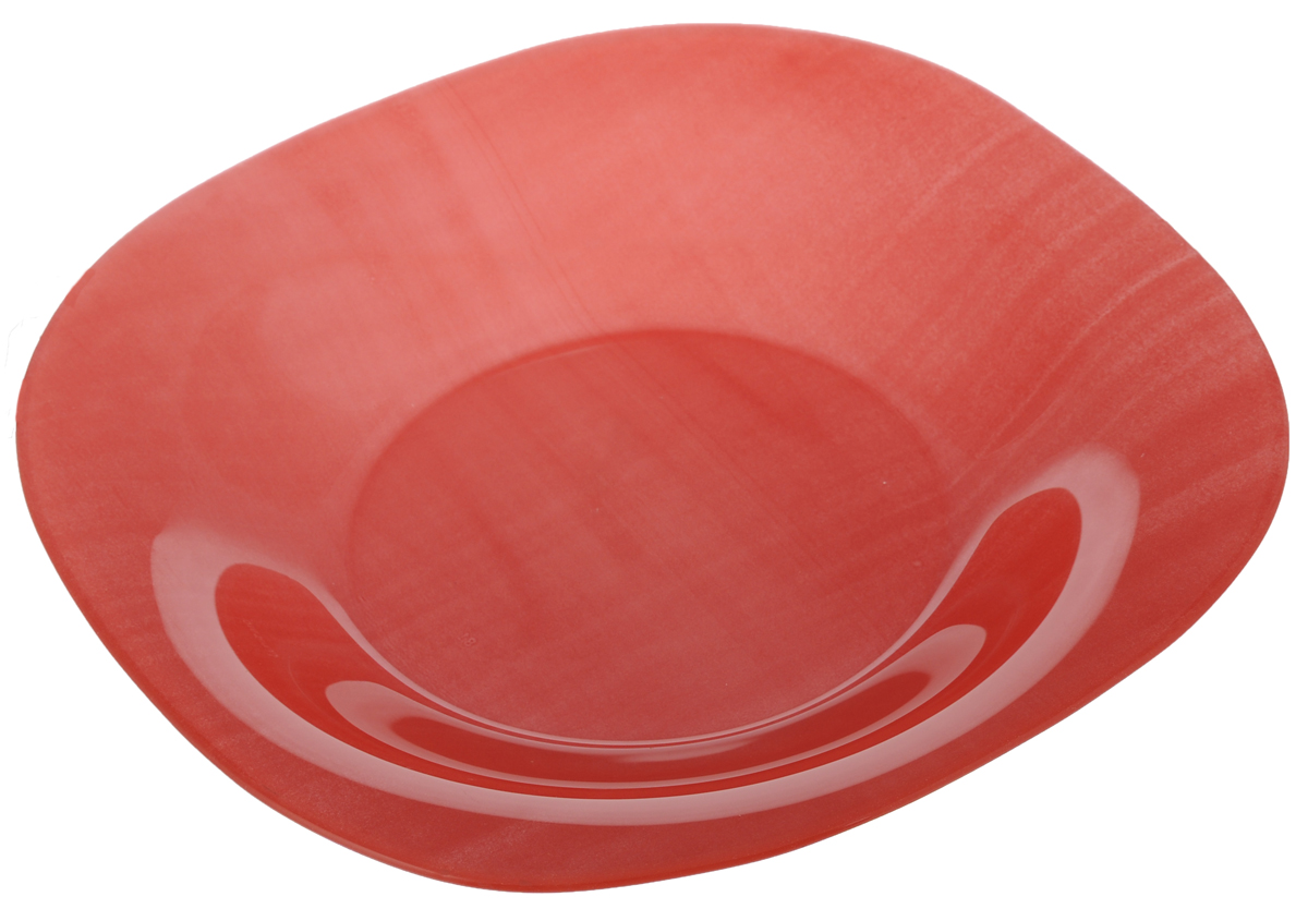 Тарелка глубокая Luminarc Colorama Red, 20,5 х 20,5 смJ7771 Тарелка глубокая Luminarc Colorama Red, 20,5 х 20,5 смJ7771Глубокая тарелка Luminarc Colorama Red выполнена из ударопрочного стекла и оформлена в классическом стиле. Изделие сочетает в себе изысканный дизайн с максимальной функциональностью. Она прекрасно впишется в интерьер вашей кухни и станет достойным дополнением к кухонному инвентарю. Тарелка Luminarc Colorama Red подчеркнет прекрасный вкус хозяйки и станет отличным подарком. Размер (по верхнему краю): 20,5 х 20,5 см.