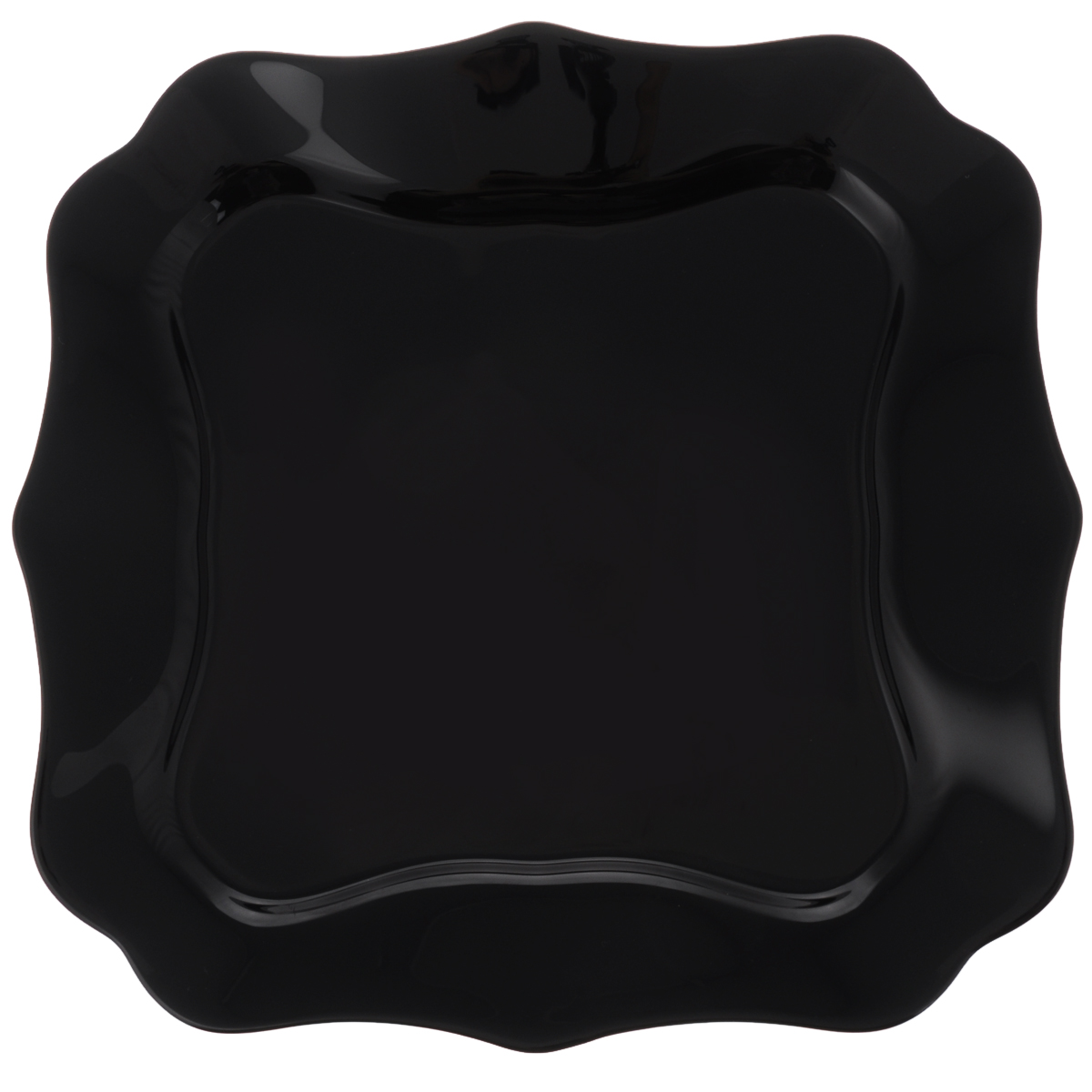 Тарелка десертная Luminarc Authentic Black, 21 х 21 см115510 Тарелка десертная Luminarc Authentic Black, 21 х 21 см115510Десертная тарелка Luminarc Authentic Black, изготовленная из ударопрочного стекла, имеет изысканный внешний вид. Такая тарелка прекрасно подходит как для торжественных случаев, так и для повседневного использования. Идеальна для подачи десертов, пирожных, тортов и многого другого. Она прекрасно оформит стол и станет отличным дополнением к вашей коллекции кухонной посуды. Размер тарелки (по верхнему краю): 21 х 21 см.