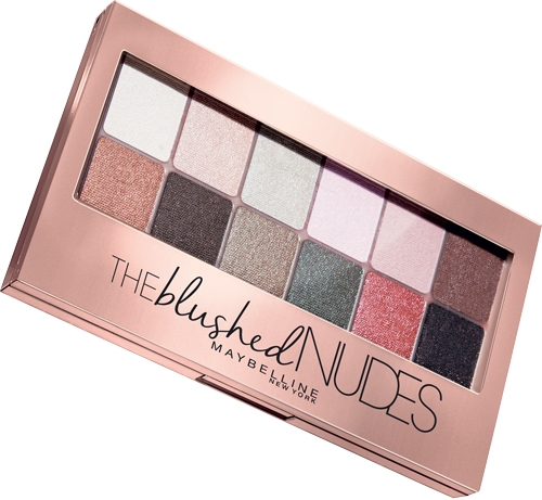 Maybelline New York Палетка теней для век Blushed Nudes, натуральные оттенки, 9,6 г002722 Maybelline New York Палетка теней для век Blushed Nudes, натуральные оттенки, 9,6 г002722Коллекция из 12 чувственных оттенков – от нежного розового до утонченного серого. Палетка теней самых нежных и чувственных оттенков поможет раскрыть все грани твоей натуры. Естественные благородные цвета создадут теплое весеннее настроение на любой случай и в любое время дня. Обнажи свои чувства!