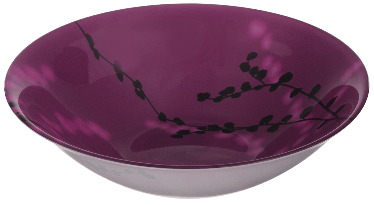 Миска Luminarc Kashima Fushia, диаметр 16,5 смG9713 Миска Luminarc Kashima Fushia, диаметр 16,5 смG9713Элегантная миска Luminarc Kashima Purple, изготовленная из ударопрочного стекла, декорирована изящным изображением. Такая миска прекрасно подходит как для торжественных случаев, так и для повседневного использования. Идеальна для подачи различных угощений. Она прекрасно оформит стол и станет отличным дополнением к вашей коллекции кухонной посуды. Диаметр миски (по верхнему краю): 16,5 см. Высота миски: 4,5 см.