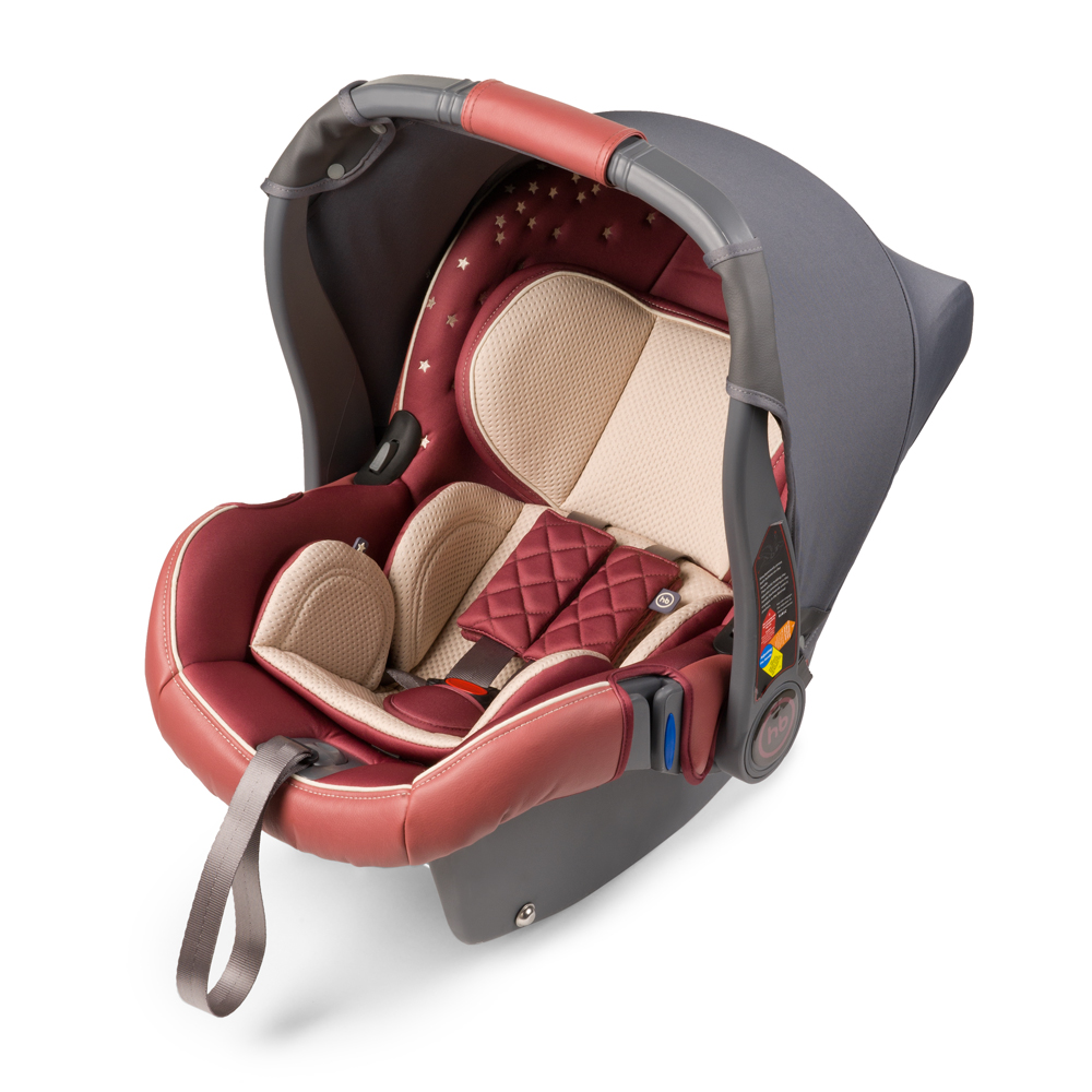 Автокресло Happy Baby Gelios V2 Bordo до 13 кг4650069780298 Автокресло Happy Baby Gelios V2 Bordo до 13 кг4650069780298Автокресло Happy Baby Gelios V2 - автокресло-переноска группы 0+ (для детей с рождения до 13 кг). Данная модель обладает всеми необходимыми функциями для обеспечения безопасности: трехточечными ремнями безопасности, боковой защитой и прочным корпусом. Индикатор горизонтального положения поможет правильно установить автокресло-переноску в машине. Комфорт в дороге обеспечивает вкладыш для новорожденного, солнцезащитный козырек и чехол на ножки. Благодаря полукруглому основанию удобно укачивать малыша, в качестве ограничителя качания можно использовать ручку переноски, опустив ее вниз до упора. Мягкий дышащий вкладыш устойчив к истиранию, прекрасно держит форму при сминании. Чехол прост в уходе, при необходимости легко снимается для чистки. Автокресло Happy Baby Gelios V2 без дополнительных адаптеров крепится к основанию прогулочной коляски ULTRA, что позволяет перемещать малыша, не тревожа его чуткий сон. Автокресло крепится в автомобиле с помощью трехточечных...