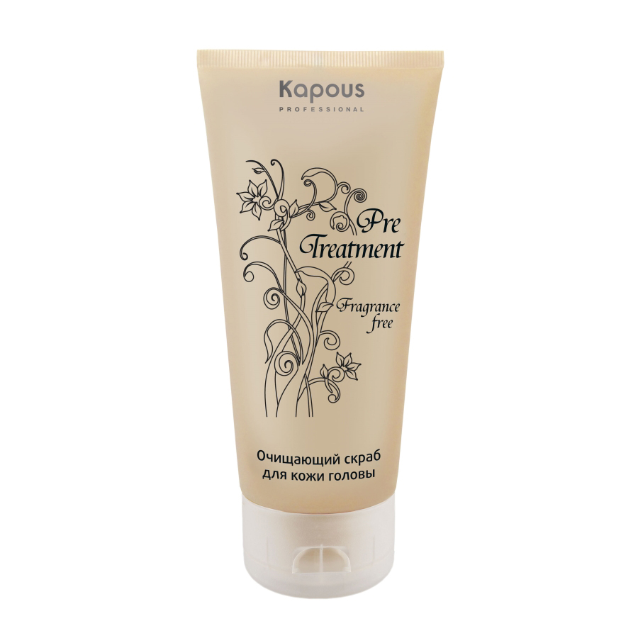 Kapous Treatment Очищающий скраб для кожи головы PreTreatment 150 млFS-00897 Kapous Treatment Очищающий скраб для кожи головы PreTreatment 150 млFS-00897Очищающий скраб для кожи головы предназначен для глубокого очищения и увлажнения кожи головы, улучшения кровообращения и кислородного обмена в волосяных луковицах, предотвращения выпадения волос, стимуляции роста новых. Рекомендован в качестве предварительного ухода перед мытьем головы, лечением или любой СПА-процедурой. Натуральные микрочастицы грецкого ореха деликатно ошелушивают ороговевшие чешуйки верхнего слоя эпидермиса, тщательно удаляя омертвевшие клетки и токсины, тем самым предотвращая развитие дерматита на коже и стимулируя регенерацию кожного покрова. Мощное противогрибковое средство Peroctone Olamine оказывает ациостатическое воздействие, направленно действует против образования перхоти, благодаря чему восстанавливается сбалансированная жизнедеятельность клеток эпидермиса кожи и укрепление естественных защитных функций. Экстракты лечебных трав оказывают антисептическое, успокаивающее, противовоспалительное действие, придавая эффект свежести. Результат: Регулярное применение обеспечивает долговременный результат. Благодаря экстрактам лопуха и крапивы скраб добивается максимального очищения кожи головы от загрязнений, оптимального воздействия на кожу и волосяные луковицы, что подготавливает ее к курсу профилактических мероприятий для решения имеющихся проблем.