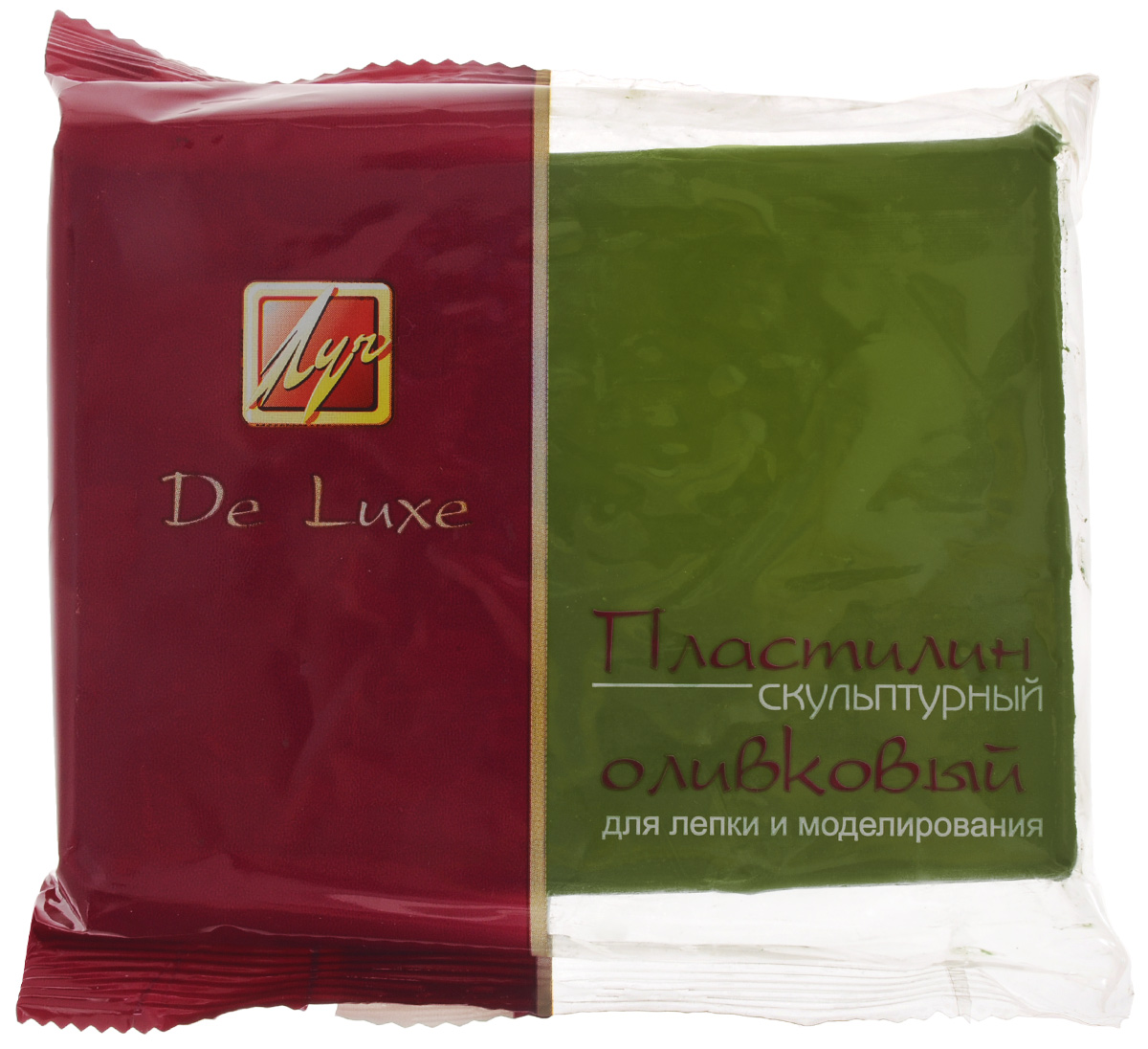 Пластилин скульптурный Луч De Luxe, цвет: оливковый, 300 г24С 1506-08 Пластилин скульптурный Луч De Luxe, цвет: оливковый, 300 г24С 1506-08Пластилин скульптурный Луч De Luxe предназначен для моделирования и выполнения различного рода скульптурных работ. Не прилипает к рукам, не красится, отлично держит форму. Перед лепкой пластилин размять, при необходимости нагреть в горячей воде.