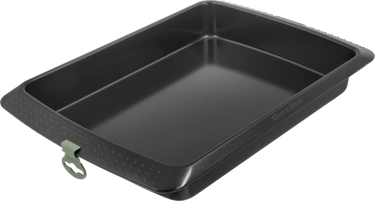 Форма для запекания Pyrex Metal Classic, прямоугольная, с антипригарным покрытием, 35 х 26 смMBCBR35 Форма для запекания Pyrex Metal Classic, прямоугольная, с антипригарным покрытием, 35 х 26 смMBCBR35Форма для запекания Pyrex Metal Classic изготовлена из углеродистой стали с антипригарным покрытием. Изделие не содержит примесей PFOA, а также кадмия и свинца, поэтому абсолютно безопасно для использования. Форма снабжена удобными ручками. Пища в такой форме не пригорает и не прилипает к стенкам. Форма станет полезным приобретением для вашей кухни и сделает приготовление любимых блюд намного проще. Можно мыть в посудомоечной машине и использовать в духовке при температуре до 230°С. Внутренний размер формы: 35 х 26 см. Размер формы (с учетом ручек):41 х 28 см. Высота стенки: 5,5 см.
