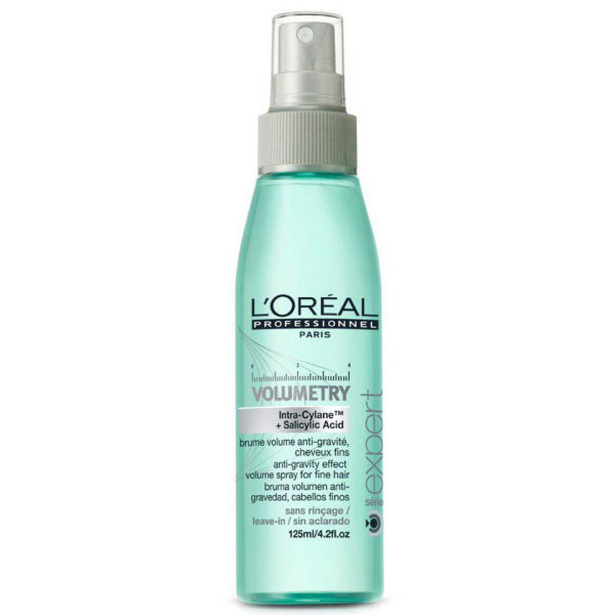 LOreal Professionnel Expert Volumetry - Несмываемый спрей-уход для придания объема 125 млFS-00897 LOreal Professionnel Expert Volumetry - Несмываемый спрей-уход для придания объема 125 млFS-00897Несмываемый спрей-уход для тонких волос создает дополнительный объем, поднимая волосы от самых корней. Волосы становятся мягкими и послушными, легко укладываясь в пышную прическу. Уникальная технология Интра-силан делает возможным восстановление даже очень поврежденных волос, воздействуя на волос изнутри. Салициловая кислота, входящая в состав спрея, обладает антисептическими и противовоспалительными свойствами, мягко очищая кожу головы. Результат: Непревзойденный объем, крепкие и блестящие волосы надолго.