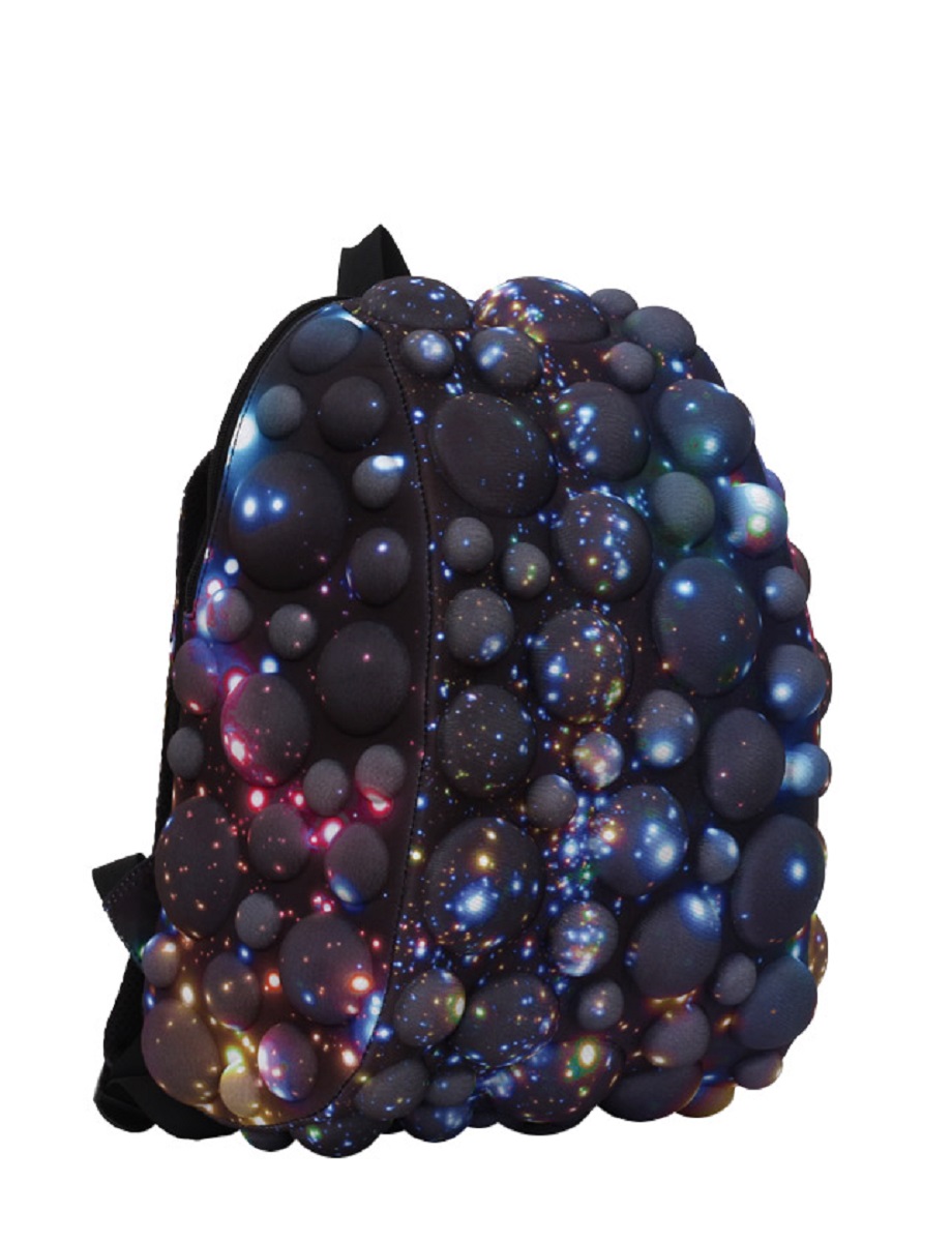 Рюкзак молодежный MadPax Bubble Half, 16 лKZ24483936 Рюкзак молодежный MadPax Bubble Half, 16 лKZ24483936Легкий и вместительный рюкзак с одним основным отделением с застежкой на молниии. В основное отделение с легкостью входит ноутбук размером диагонали 13 дюймов, iPad и формат А4. Незаменимый аксессуар как для активного городского жителя, так и для школьников и студентов. Широкие лямки можно регулировать для наиболее удобной посадки, а мягкая ортопедическая спинка делает ношение наиболее удобным и комфортным.