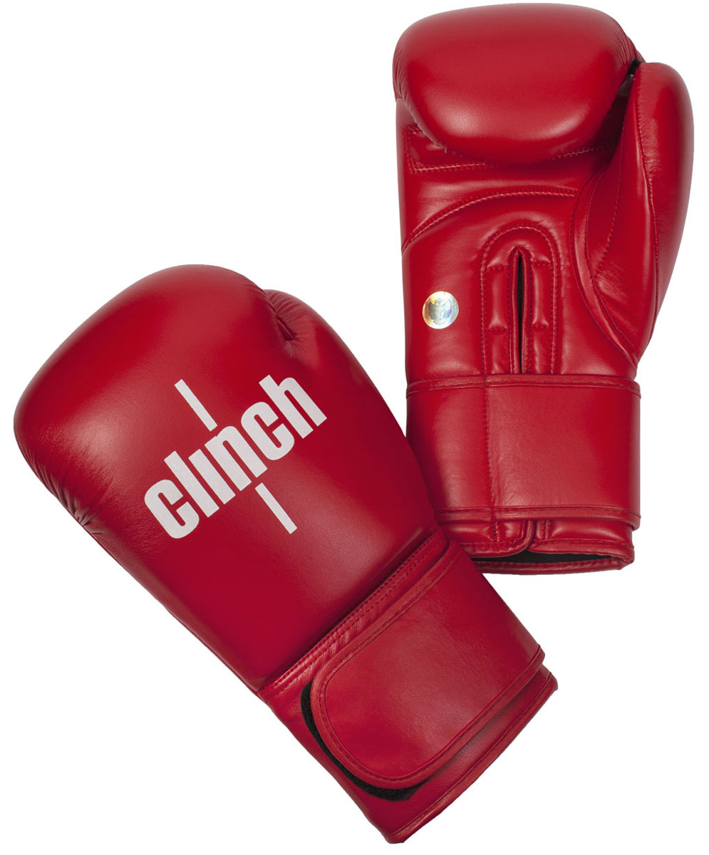 Перчатки боксерские Clinch Olimp, цвет: красный, 12 унций. C111C111 Перчатки боксерские Clinch Olimp, цвет: красный, 12 унций. C111C111Боксерские перчатки Clinch Olimp. Официальные лицензионные боксерские перчатки Федерацией Бокса России. Изготовлены из высококачественного эластичного полиуретана. Широкая манжета на липучке. Имеют голографическую наклейку Федерации Бокса России.