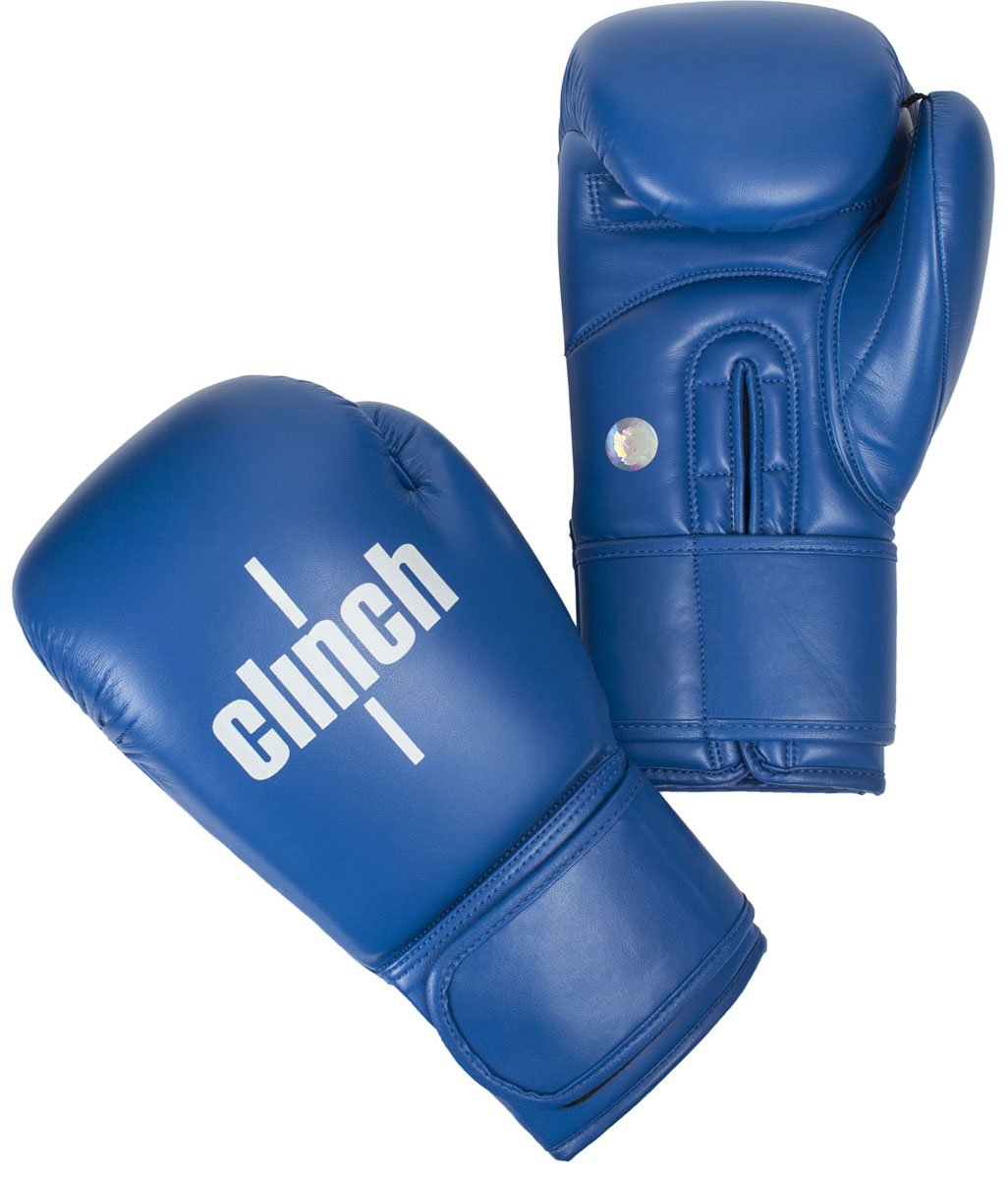 Перчатки боксерские Clinch Olimp, цвет: синий, 12 унций. C111C111 Перчатки боксерские Clinch Olimp, цвет: синий, 12 унций. C111C111Боксерские перчатки Clinch Olimp. Официальные лицензионные боксерские перчатки Федерацией Бокса России. Изготовлены из высококачественного эластичного полиуретана. Широкая манжета на липучке. Имеют голографическую наклейку Федерации Бокса России.