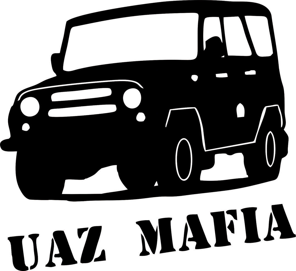 Наклейка автомобильная Оранжевый слоник UAZ Mafia 2, виниловая, цвет: черный1504400016B Наклейка автомобильная Оранжевый слоник UAZ Mafia 2, виниловая, цвет: черный1504400016BОригинальная наклейка Оранжевый слоник UAZ Mafia 2 изготовлена из высококачественной виниловой пленки, которая выполняет не только декоративную функцию, но и защищает кузов автомобиля от небольших механических повреждений, либо скрывает уже существующие. Виниловые наклейки на автомобиль - это не только красиво, но еще и быстро! Всего за несколько минут вы можете полностью преобразить свой автомобиль, сделать его ярким, необычным, особенным и неповторимым!