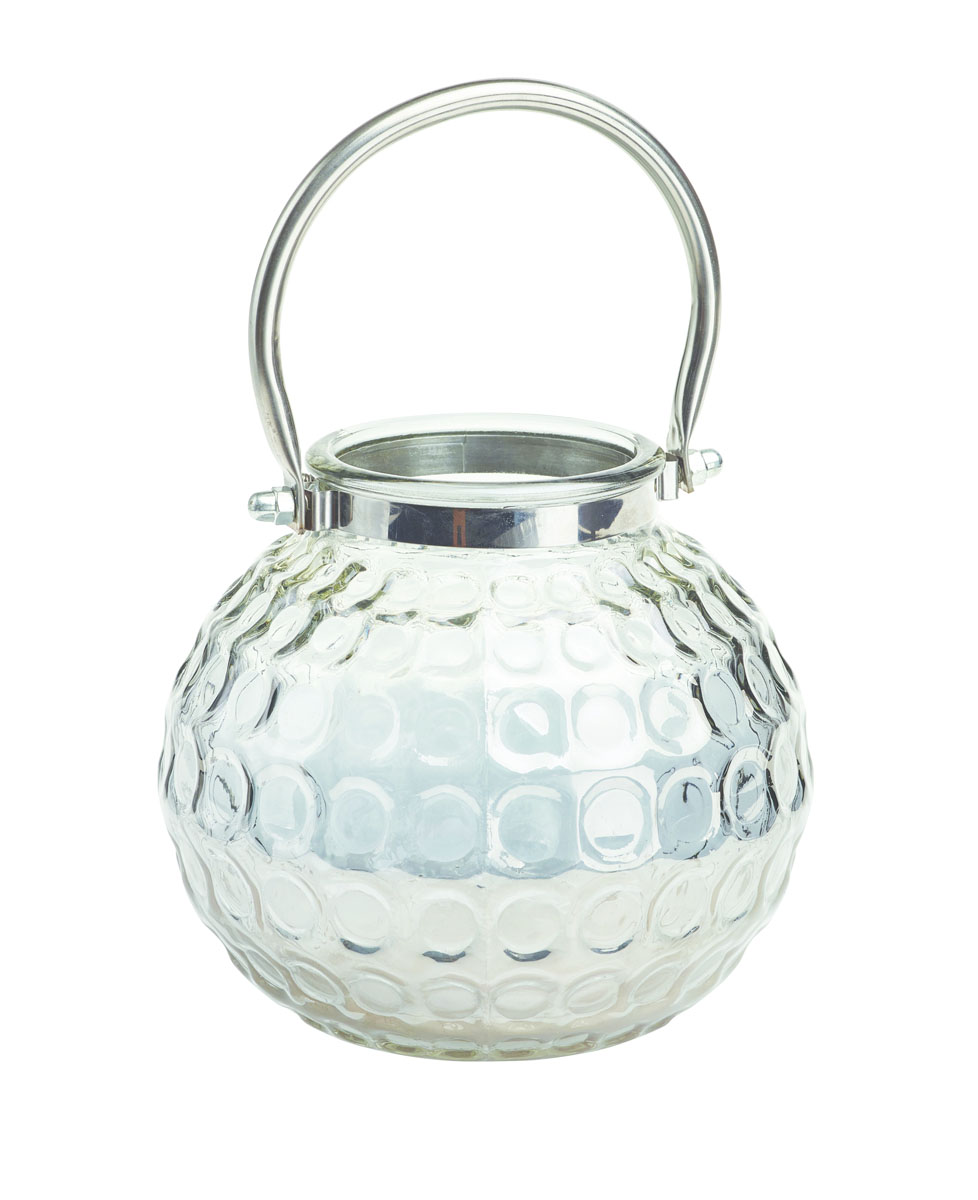Подсвечник подвесной Gardman Honey Pot. Medium, цвет: серебристый, 13 см17916 Подсвечник подвесной Gardman Honey Pot. Medium, цвет: серебристый, 13 см17916Декоративный подсвечник Gardman Honey Pot. Medium, изготовленный из высококачественного стекла, позволит украсить интерьер дома или рабочего кабинета оригинальным образом. Вы можете поставить или подвесить подсвечник в любом месте, где он будет удачно смотреться и радовать глаз. Кроме того - это отличный вариант подарка для ваших близких и друзей.