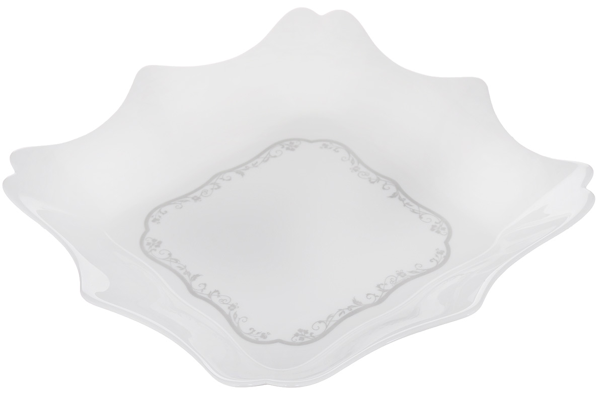 Тарелка глубокая Luminarc Authentic Silver, цвет: белый, 22,5 х 22,5 смH8384 Тарелка глубокая Luminarc Authentic Silver, цвет: белый, 22,5 х 22,5 смH8384Глубокая тарелка Luminarc Authentic Silver выполнена из ударопрочного стекла и оформлена в классическом стиле. Изделие сочетает в себе изысканный дизайн с максимальной функциональностью. Прекрасно впишется в интерьер вашей кухни и станет достойным дополнением к кухонному инвентарю. Можно мыть в посудомоечной машине и использовать в СВЧ. Размер (по верхнему краю): 22,5 х 22,5 см. Высота стенки: 4,5 см.