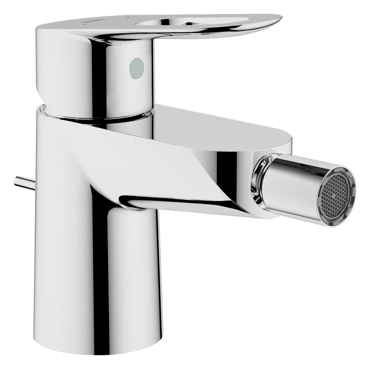 Смеситель для биде Grohe BauLoop23338000 Смеситель для биде Grohe BauLoop23338000Смеситель для биде Grohe сочетает в себе отличные эксплуатационные характеристики и оригинальный дизайн. Керамический картридж 28 мм - надежный рабочий элемент. Тело смесителя отлито из высококачественной, безопасной для здоровья пищевой латуни. Хромированное покрытие StarLight придает изделию яркий металлический блеск и эстетичный внешний вид. Имеет водоотталкивающие свойства, благодаря которым защищает тело смесителя. Устойчив к кислотным и щелочным чистящим средствам. Смеситель Grohe эргономичен, прост в монтаже и удобен в использовании.