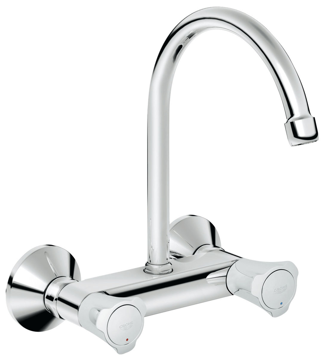 Смеситель для кухни Grohe Costa L, с высоким изливом31191001 Смеситель для кухни Grohe Costa L, с высоким изливом31191001Смеситель для кухни Grohe сочетает в себе отличные эксплуатационные характеристики и оригинальный дизайн. Тело смесителя отлито из высококачественной, безопасной для здоровья пищевой латуни. Хромированное покрытие StarLight придает изделию яркий металлический блеск и эстетичный внешний вид. Смеситель Grohe эргономичен, прост в монтаже и удобен в использовании.