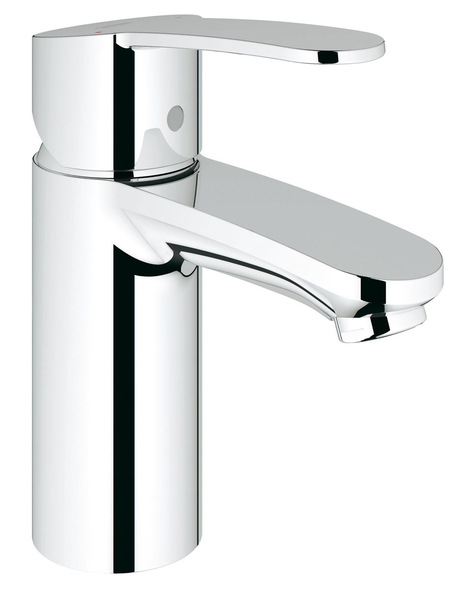 Смеситель для раковины Grohe Eurostyle Cosmopolitan, с ограничением расхода воды3246820E Смеситель для раковины Grohe Eurostyle Cosmopolitan, с ограничением расхода воды3246820EПольза для окружающей среды и вашего бюджета: технология EcoJoy позволяет сократить расход воды практически вдвое, однако поток воды при этом будет восприниматься не менее насыщенным и обильным, чем обычно, и при ежедневных гигиенических процедурах вы не будете чувствовать, будто вам чего-то не хватает. Пользуясь смесителем Grohe Eurostyle Cosmopolitan, вы будете с каждым днем по-новому открывать для себя наслаждение водной стихией. Кроме того, даже после многолетней эксплуатации данного смесителя ход его рычага останется плавным, а ослепительное хромированное покрытие по- прежнему будет сиять как новое.